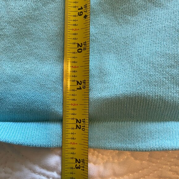 Chicos cardigan sweater button plus cami aqua blue size 0 and 1 *READ* med set - Picture 9 of 12